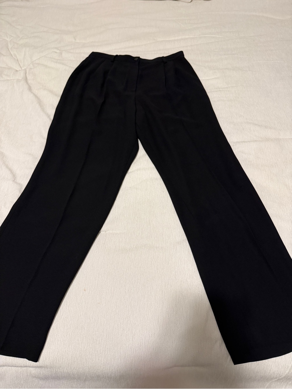 En Avance Classic Black Pleated Women’s Dress Pants
